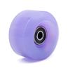 Patines de doble fila en stock patines de cuatro ruedas rueda de gelatina translúcida rueda sin luz rueda de PU de alta elasticidad rueda no luminosa