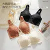 Sujetador de lactancia de cierre frontal para mujer, con encaje, diseño de panal, copas finas y un diseño que hace que los pechos grandes parezcan más pequeños y minimiza el tejido mamario lateral.. Directo del fabricante