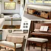 Cojín Universal para Alféizar de Ventana de Bahía de Cuatro Estaciones, Esponja de Alta Densidad, Extraíble y Lavable, Cojín para Alféizar de Bahía Tatami de Dormitorio Principal