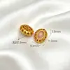 Retenção de Cor Alta Método Antigo Areia Dourada Diamante Incrustado em Ouro Contas Espaçadoras com Contas Pingente Solto DIY Manual Pulseira Pingente de Franja Acessórios