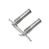 Conector elástico de duas em uma peça, sem furo, de laminado invisível, fecho de pressão para armário, guarda-roupa, fecho de correr com tensão oculta para móveis