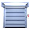 Puerta Rápida de Aleación de Aluminio, Puerta Rápida Espiral Dura Metálica Resistente al Fuego, Puerta Turbina de Inducción Automática para Almacén Industrial