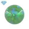 Huagang Gem OPAL Rodada Base Plana Imitação OPAL Gem Pedra Nua Asa OPAL Sintética OP11