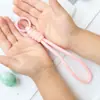 Lanyard Trenzado Nudado Nuevo para Teléfono Móvil Corto Anti-Pérdida Cuerda para Muñeca de Taza de Agua Versátil Joyería Dopamina Lanyard