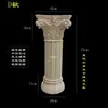 Pernas de Mesa Coluna Romana de Madeira Maciça Base de Suporte de Exibição Ornamento Esculpido Decoração de Pilar de Coluna Romana Pernas de Mesa de Café Europeia Francesa