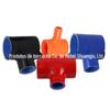 Tubo de silicone automotivo tipo T interface de três vias tubo de conexão flexível modificado para turboalimentador tubo de silicone automotivo tipo T