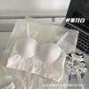 Nova cinta cueca de algodão fio colete um- peça de látex fixo copo oco beleza de volta envolto peito interior base sexy