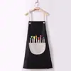 Avental impermeável infantil Escola secundária Roupas de pintura infantil Aula de arte do jardim de infância Macacões de pintura infantil Logotipo de publicidade