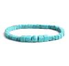 Venta transfronteriza AliExpress Amazon Pulsera turquesa europea y americana pulsera de cuerda elástica traje hombres y mujeres pareja novias