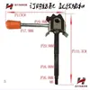 Piezas de Máquina de Hilar, Máquina Bobinadora, Eje Pequeño de Máquina Antifricción, Anillo de Cuero para Husillo, Cabeza de Plástico, Manija de Husillo