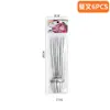 Conjunto de Talheres de Aço Inoxidável Amazon 6 Peças Bolsa de PVC Faca e Garfo Colher Transfronteiriços Faca e Garfo Colher para Bife Ocidentais Conjunto de Supermercado