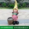 Vaso de flor com abelha de desenho animado escultura de animal de desenho animado em FRP para exterior decoração vaso de flor de jardim decoração de jardim esboço