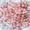 Cuentas de Cristal de Vidrio Graduado tipo Jade de 8mm Cuentas Sueltas Cuentas de Cristal en Hilo Materiales para Pulsera DIY Hecha a Mano Cadena para Teléfono Accesorios de Joyería