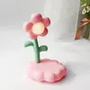 Nova Luz Noturna Fofa Desenho Animado Enfeites de Plástico Decoração Atmosférica Micro Paisagem Decoração de Paisagismo DIY