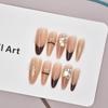 Caixa Transparente Curativo para Unhas Produtos Acabados Atacado Adesivo de Mão Removível Arte de Unhas com Broca Pré-fabricado Coleção Transfronteiriça
