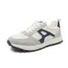 Zapatillas de Otoño Nuevas para Hombre de Cuero Genuino con Suela Suave, Piel de Vaca de Primera Capa, Zapatos de Negocios Casual de Alta Calidad para el Trabajo