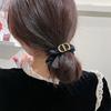 Novo Tendência Coreana Dongdaemun Versátil Liga de Liga para Prender Pelos do Nariz Acessório de Cabelo Faixa de Cabelo Elástico