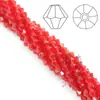 Contas pontiagudas de cristal para acessórios de joias DIY 3/4mm contas de vidro contas soltas acessórios criativos feitos à mão Contas de diamante