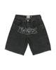 Shorts de Mezclilla Bordados con Calavera de Llama Estilo High Street Americano para Hombre Marca Trendy Y2K Jeans de Pierna Ancha Sueltos Venta al por Mayor