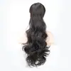 Coletas de Cabello Sintético Estilo Europeo y Americano Transfronterizas para Mujeres, Coletas Largas Onduladas con Cordón, Coletas Altas