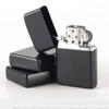 Encendedor Wenzhou Pintura en Spray Metal Kerosene Encendedor Recargable Regalo Promocional Encendedor Metal Negro Recargable