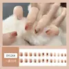 Uñas postizas para uso diario al por mayor, herramientas de manicura, piezas de uñas postizas terminadas, desmontables, esmeriladas, lindas, iluminadoras, parches de uñas de dibujos animados