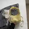 Bolso de Nube de Color Sólido Elegante de Alta Apariencia 2026 Verano Nuevo de Moda Tendencia Personalidad Trendy Ins Bolso Cruzado con Cadena
