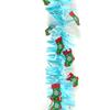 2 m Decoración de Muñeco de Nieve Navideño Arreglo Palitos de Lana de Color Decoración de Árbol de Navidad Calcetín Navideño Macarrón Palitos de Colores