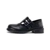 Sgirl Twtw Recomienda Zapatos Brogue Mary Jane Primavera 2026, Zapatos Negros de Boca Baja con Correas de Doble Hebilla
