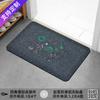 Felpudo de Dibujos Animados para Entrada Quita Tierra Interior y Exterior Eliminación de Polvo Felpudo de Navidad Alfombra Antideslizante Alfombra Absorbente para Baño