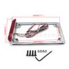 Acessórios de Modificação de Motocicleta Adequados para Peças de Suporte de Placa de Licença Harley, Suporte Estabilizador de Placa de Licença