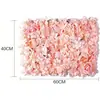 Arreglos de Flores Artificiales Estilo Coreano Más Vendidos Transfronterizos para Decoraciones de Pasillo de Boda, Escaparates de Centros Comerciales y Tiras Largas de Flores Falsas para Decoración Suave