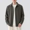 Nueva camisa de manga larga para hombre Otoño 2026, sencilla y casual para ir al trabajo, versátil y moderna, con un tacto de alta gama y disponible en tallas grandes