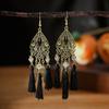 Precio Promocional al Mayoreo Aretes Retro con Borla Aretes Vintage Joyería Transfronteriza Europea y Americana