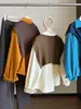 Conjunto de Dos Piezas de Camisa de Pana de Alta Gama y Chal de Punto para Mujer Otoño 2026 Nuevo Suelto Versátil Temperamento Top Tendencia