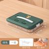 Caja para Empanadillas de Gran Capacidad Especial para el Hogar Caja para Empanadillas Chaos Refrigerador Conservador de Huevos Caja Congeladora Almacenamiento Multicapa