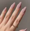 Uñas Postizas Portátiles Transfronterizas, Uñas Manicura Cortas de Color Sólido, Piezas de Manicura al por Mayor, Productos Terminados, Uñas Postizas Portátiles Avanzadas Removibles