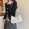 Bolso de Axila con Lazo de Diseño Nicho para Mujer 2025 Verano Nueva Moda Dulce Bolso de Hombro Bolso Cruzado para Viajeros