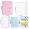 Cuaderno de Macarrones Amazon Transfronterizo Planificador de Presupuesto en Efectivo Bolsa con Cremallera Carpeta A5 Cuaderno