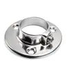 Accesorios de Fijación para Barra de Armario Acero Inoxidable Asiento con Brida Soporte para Barra de Ropa Barra de Cortina de Ducha Asiento para Tendedero Hardware para Tubo Redondo