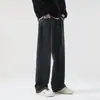 Nuevos Jeans de Otoño e Invierno 2024 para Hombre, Pierna Recta Holgada, Estilo Urbano Retro Tendencia, Ropa Juvenil para Hombre