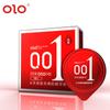 Condones Olo Ácido Hialurónico Ultra Delgados 001 Condones de Partículas para Hombres y Mujeres Tendón de Tortuga Placer Duradero Productos para Adultos
