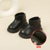 Otoño e Invierno nuevo estilo coreano botas Martin zapatos para bebés niños botas de cuero suave con forro polar zapatos para bebés niñas zapatos para niños pequeños que combinan con todo