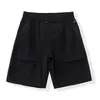 Shorts Masculino Casual Esportivo Leve Respirável Secagem Rápida Confortável Nuvem-Sinta Tecido Tecno 2026 Verão Multi-Bolsos Corte Solto