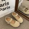 Sapatos Mary Jane Femininos Bico Redondo Tira Delicada Brisa Suave da Noite Coleção Outono 2026 Estilo Floresta Retro Versátil Solado Macio