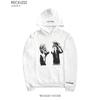 2025 Moda Streetwear Casual Moletom Feminino Novo Europeu e Americano Estampado Retrô Peça Quente Pulôver da Moda Atacado