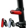 Venta Directa de Comercio Exterior Accesorios para Ciclismo Luz Trasera para Bicicleta Ciclismo Nocturno al Aire Libre Carga USB Luz de Advertencia de Seguridad Cob de Alto Brillo