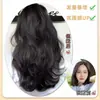 Extensões de Cabelo Cacheado, Peça Única, Cabelo Sintético, Volumosas e Sem Emendas, Ondas Grandes, Invisíveis, Extensões de Cabelo Cacheado Longo Naturais