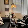 Lámpara de Piso Pratt & Whitney, Estilo Antiguo Mesa de Noche de Dormitorio, Lámpara de Toronja Integrada, Sofá de Sala de Estar, Mesa de Café, Lámpara de Pesca