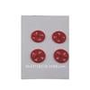 SL352AZF rueda de ventilador roja modelo de tecnología de rueda delgada piezas 2.0 rueda de plástico rueda de 35mm